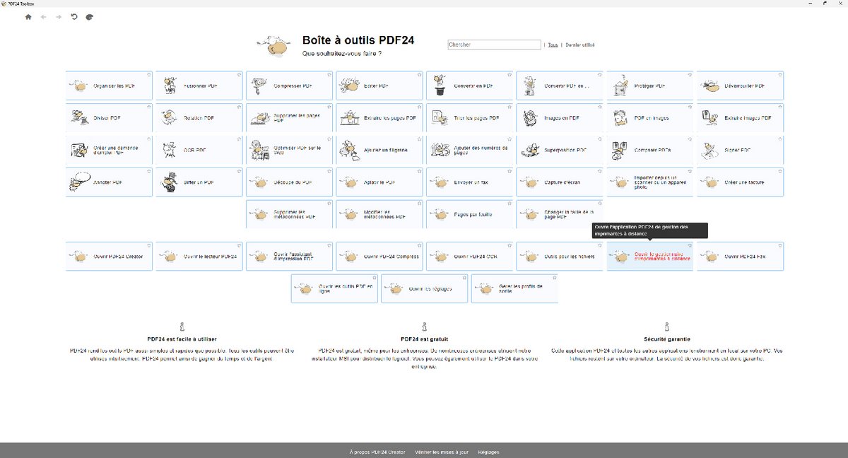 PDF24 creator est un outil incontournable pour regrouper ou diviser vos documents PDF - © PDF24