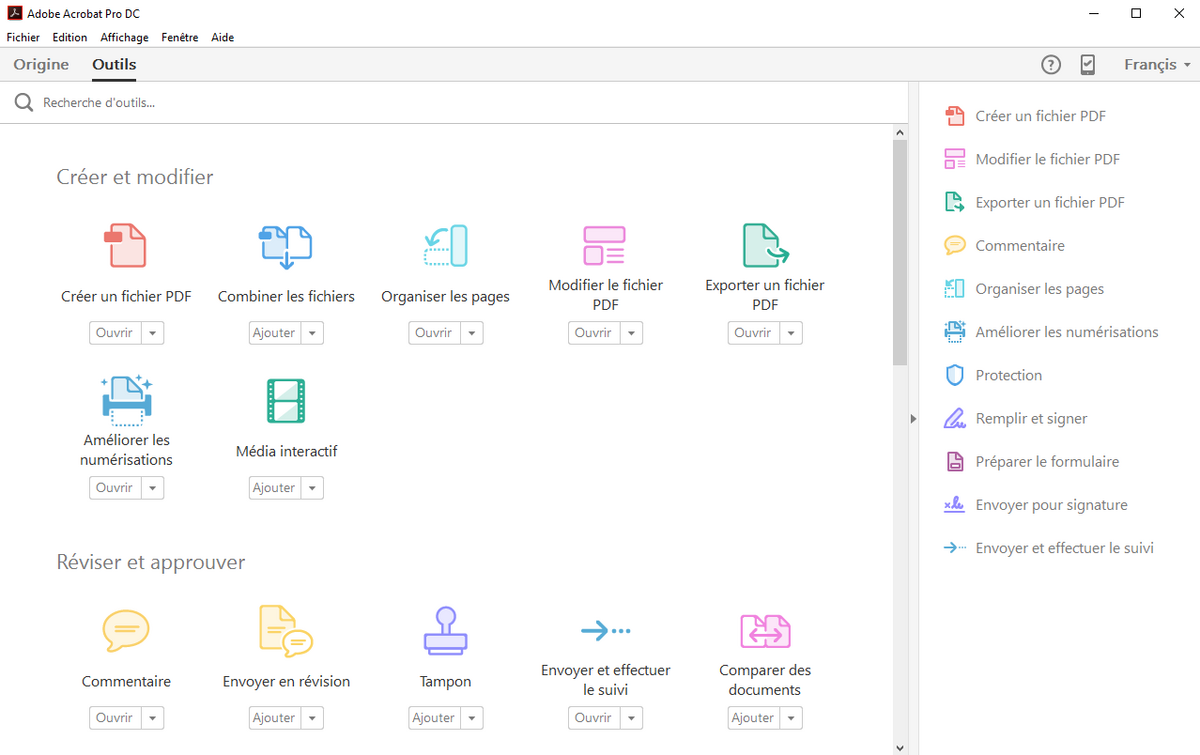  Adobe Acrobat Reader DC est le standard de l'industrie pour la lecture et la gestion des fichiers PDF. © Clubic